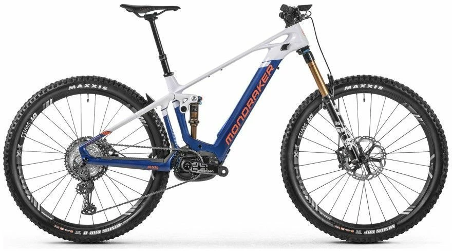 Mondraker Crafty Carbon RR Gloss Deep Blue / Gloss Dirty White Mit MIND Größe L Testbike 3 Mondraker Crafty Carbon RR Gloss Deep Blue / Gloss Dirty White Mit MIND Größe L Testbike