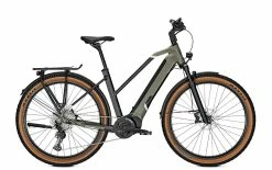 Kalkhoff Entice 5.B Advance+ Urbangreen / Magicblack Matt Trapezrahmen Größe M