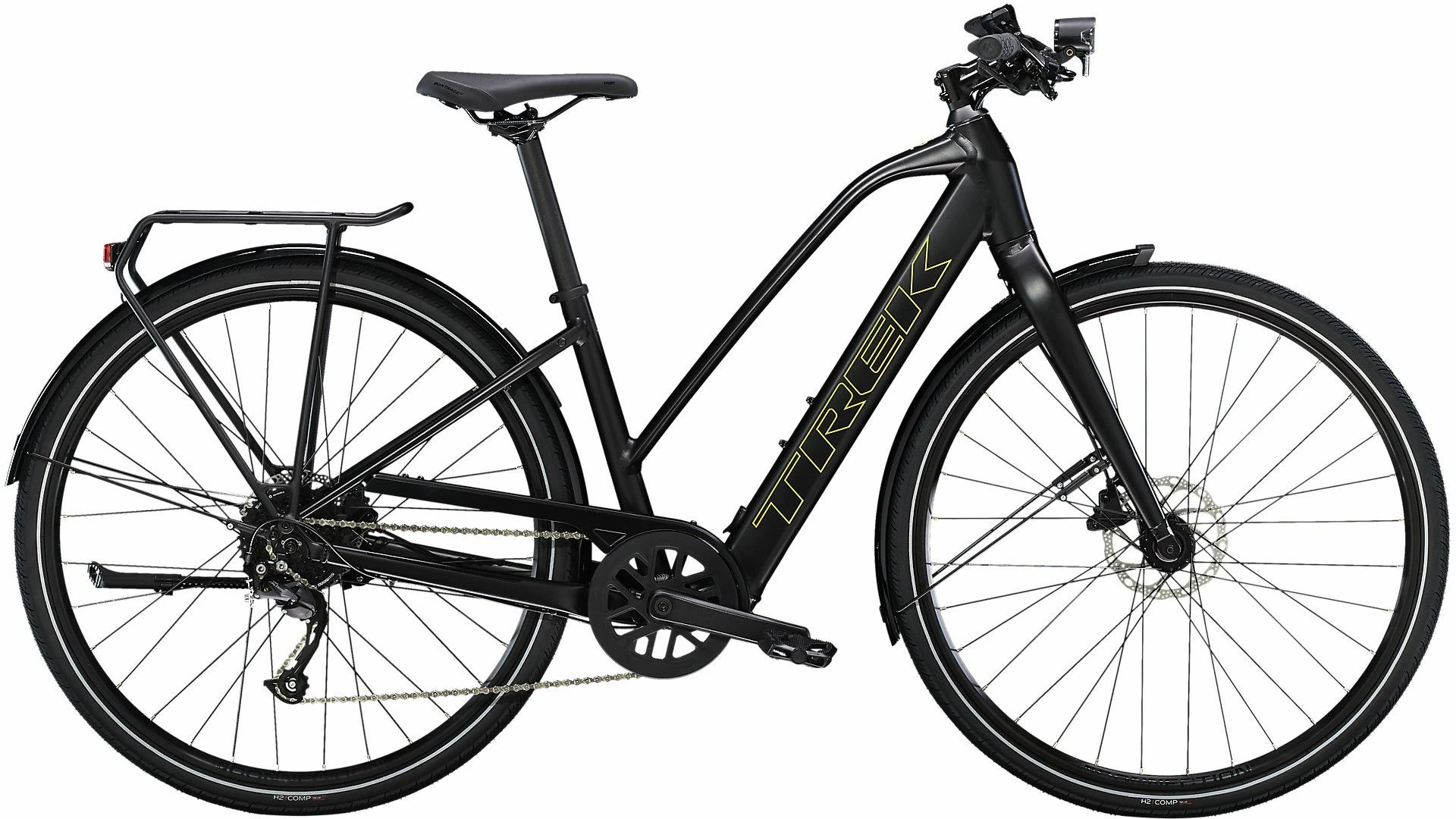 Trek FX+ 2 Stagger Satin Trek Black