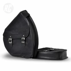 Ruff Cycles - Handgefertigte Satteltasche-Links Einzeln "Slim"