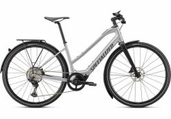 Specialized Turbo Vado SL 5.0 Step-Through EQ Brushed Aluminium / Black Reflective