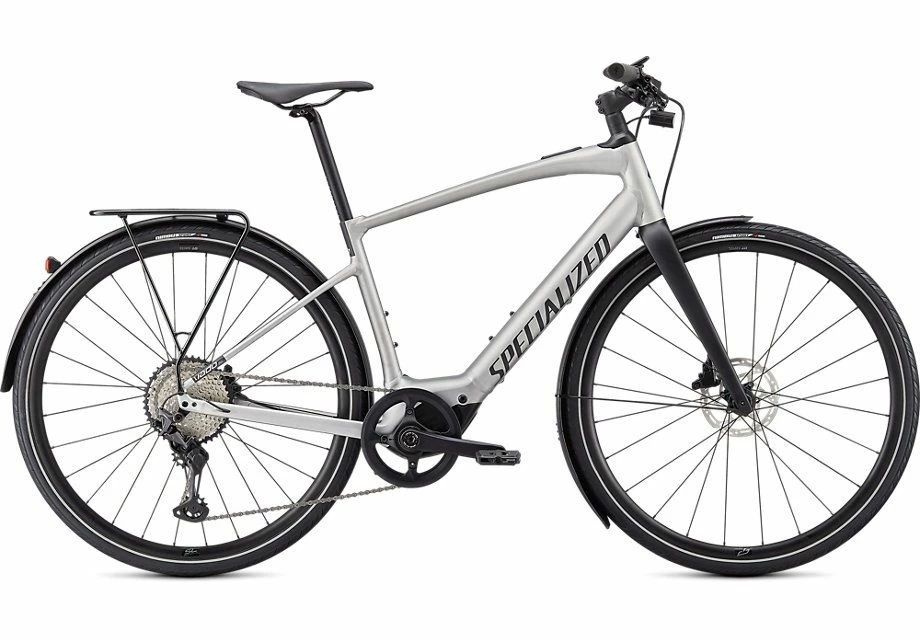 Specialized Turbo Vado SL 5.0 EQ Brushed Aluminium / Black Reflective